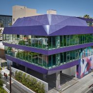 Neil M Denari Architects aims for "immediate singularity" with purple LA office building