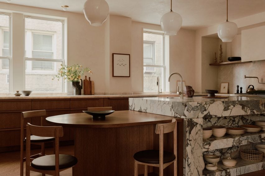 Kitchen in Manhattan flat