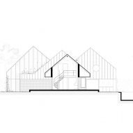 Plan of Casa Wiz by BHY Arquitectos