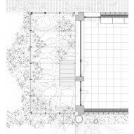 Plan of Casa Wiz by BHY Arquitectos