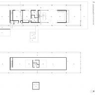 Floor Plans of New Zealand home by DCA Architects of Transformation