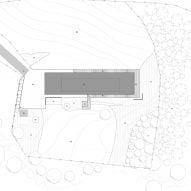 Site Plan of New Zealand home by DCA Architects of Transformation