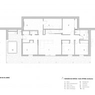 Plan of Résidence des Rapides by Appareil Architecture