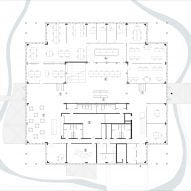 Ground floor plan of Pavilion Jardins by Atelier du Pont