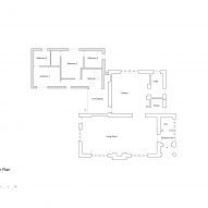 Plan of Old School House by Bindloss Dawes