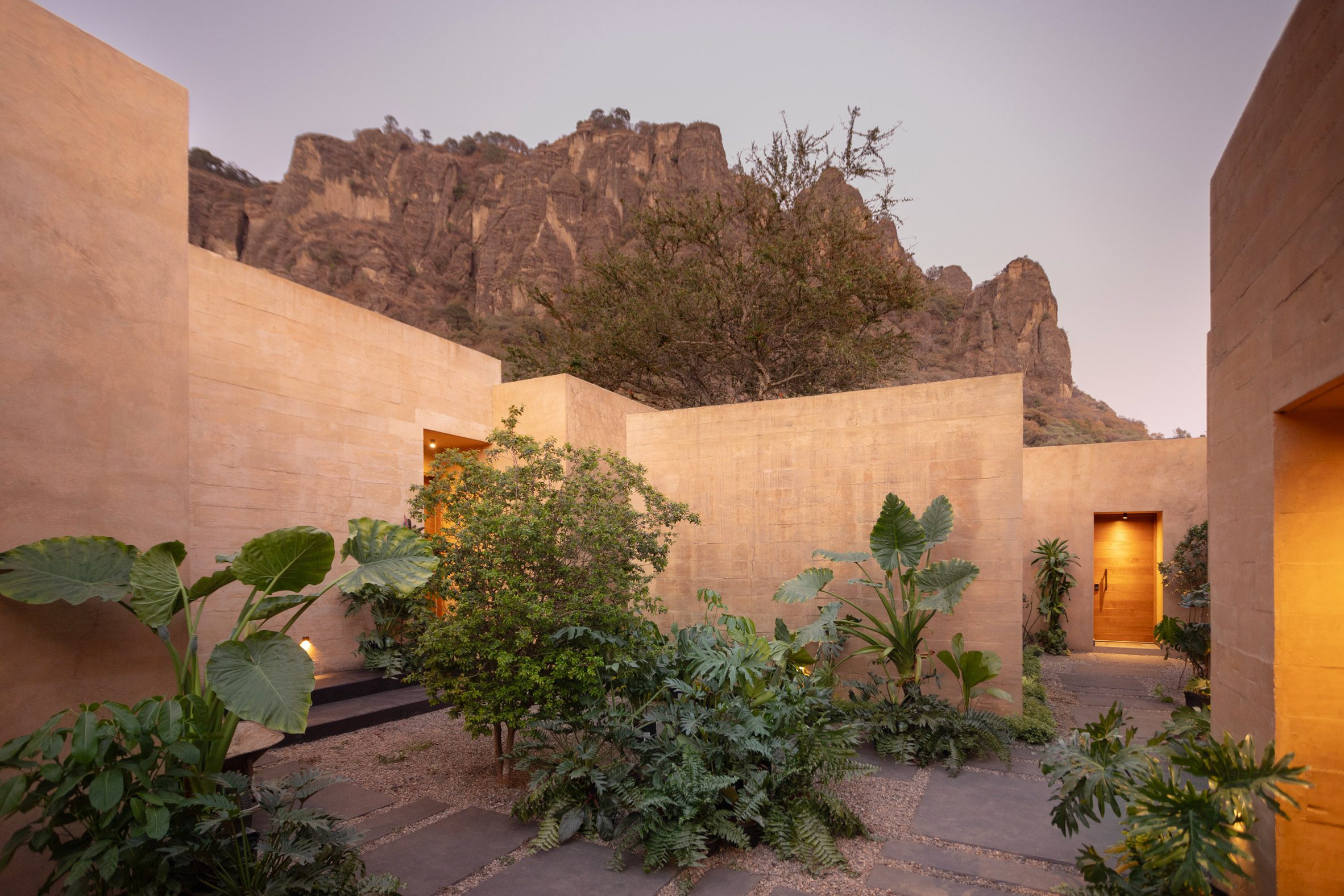 Courtyard of Casa LL