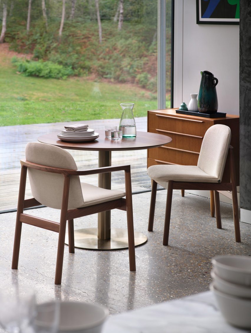 Rakino dining chair by Tim Rundle for Morgan