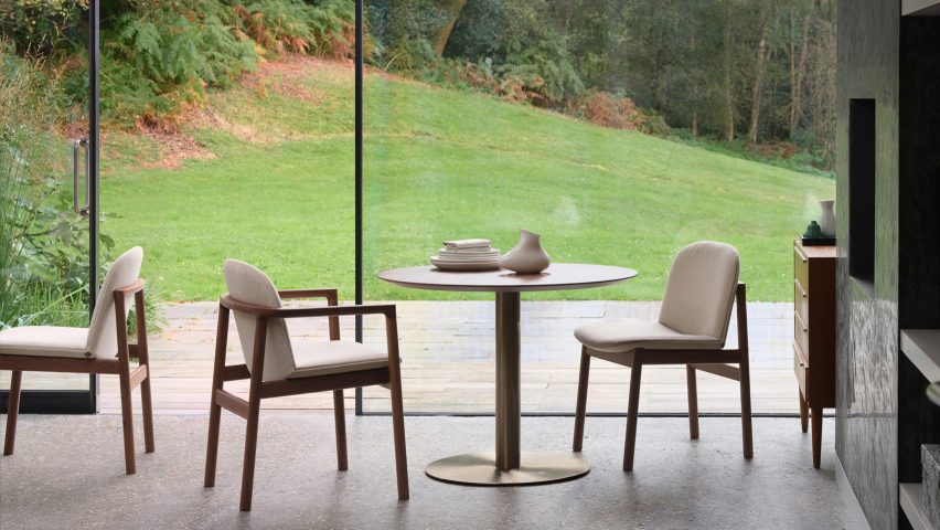 Rakino dining chair by Tim Rundle for Morgan