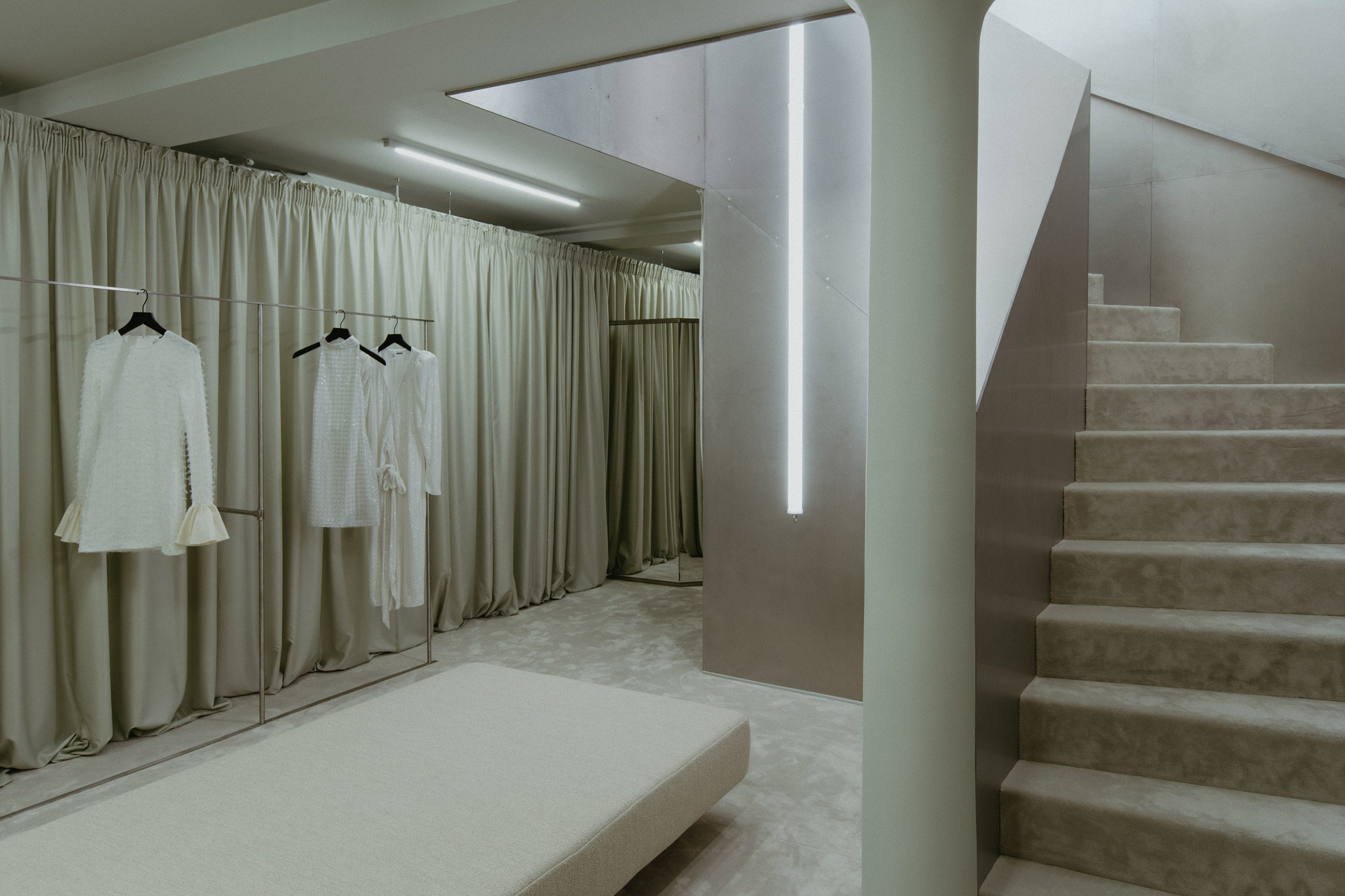 Basement in Rotate store by Thibaut Allgayer