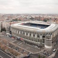 Santiago Bernabéu stadium before renovation