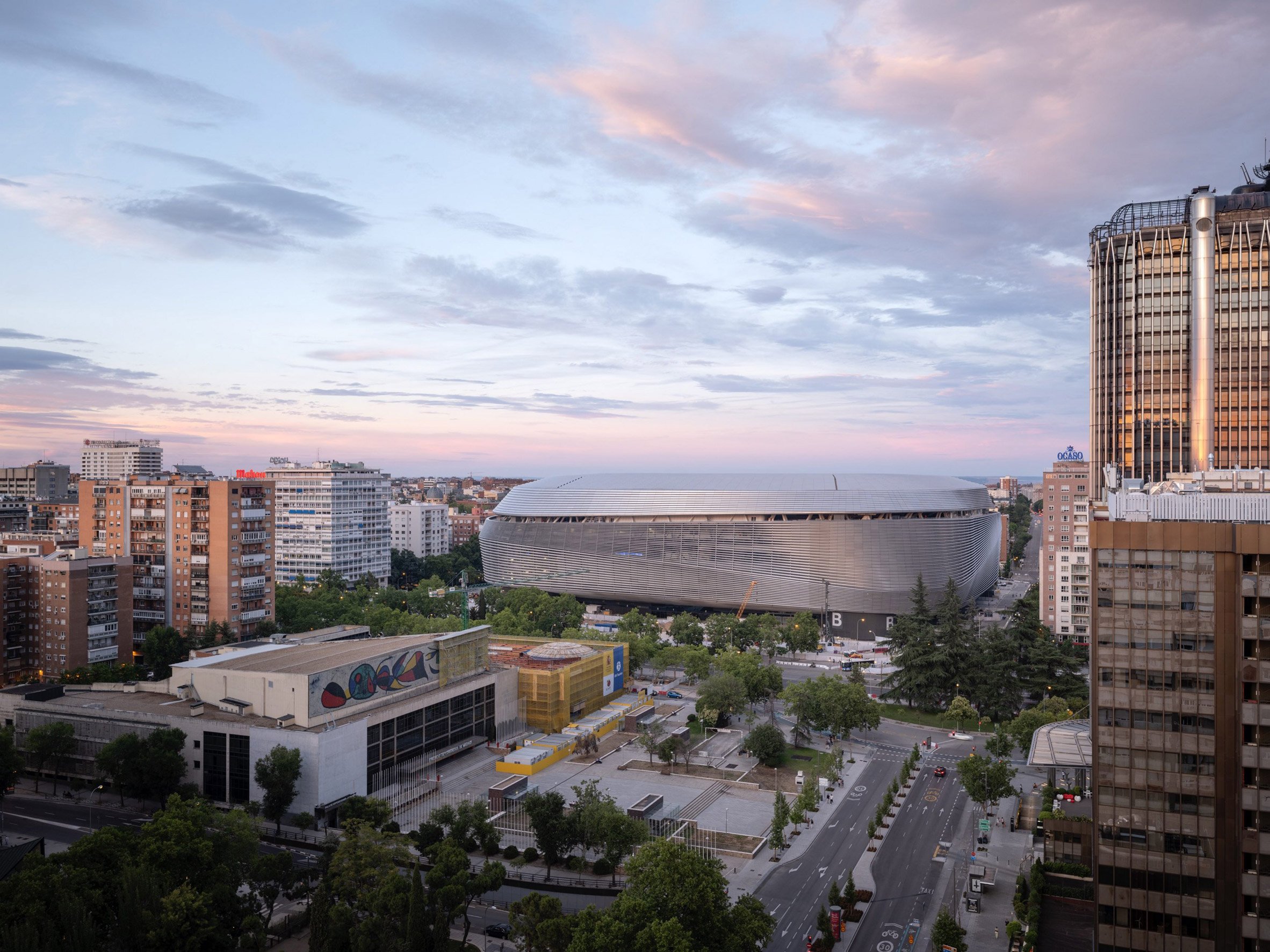 GMP Architekten stadium in Madrid