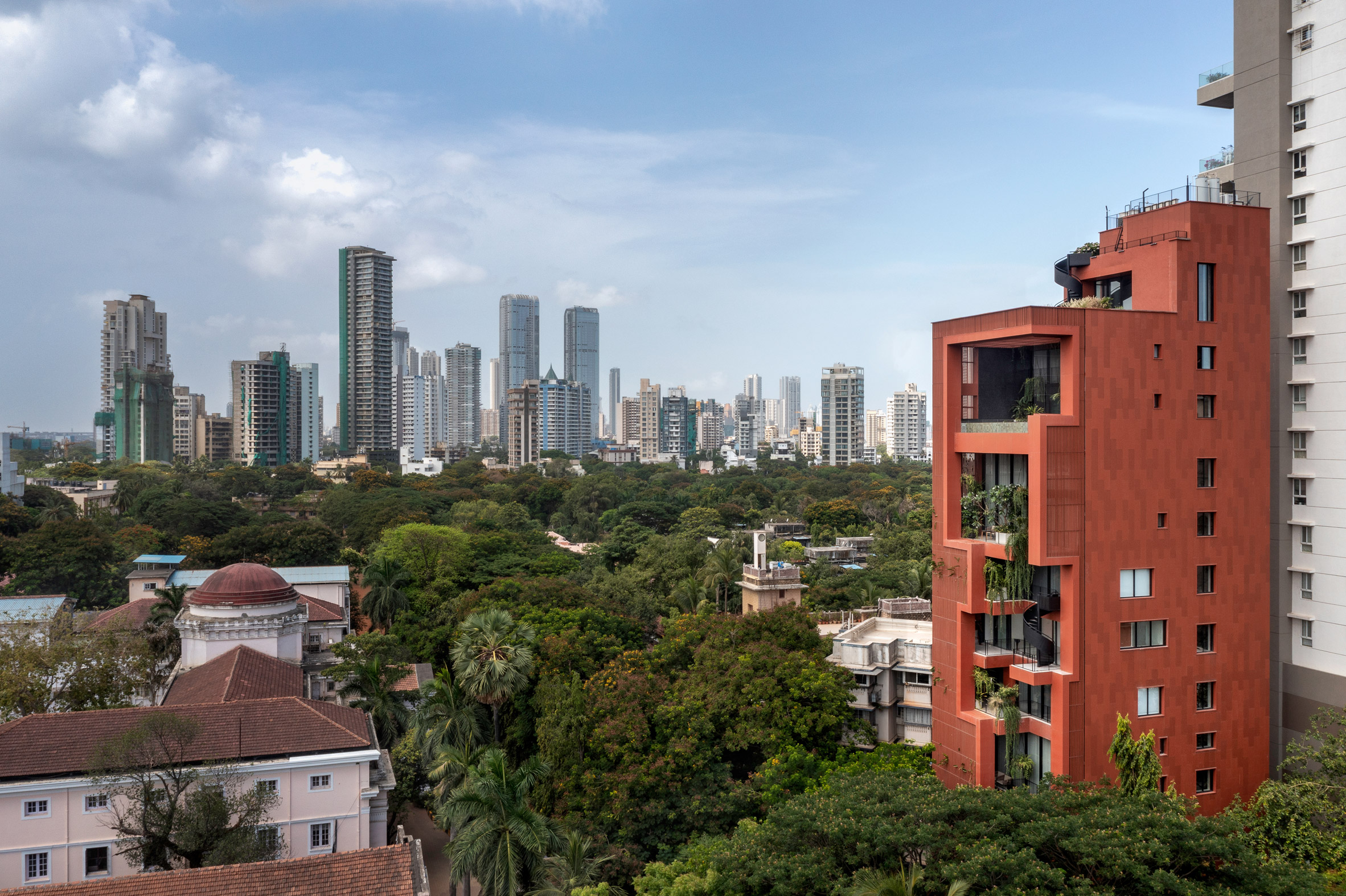 View of Sarvasva home on dense site in Mumbai