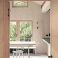 Giona Bierens de Haan Architectures refreshes 1960s Swiss mountain chalet