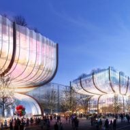 Heatherwick Studio unveils plans for rippled-glass shopping centre in Seoul