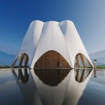 Qatar Pavilion by Kengo Kuma & Associates