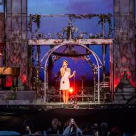 Lana Del Rey Reading festival stage by Stufish