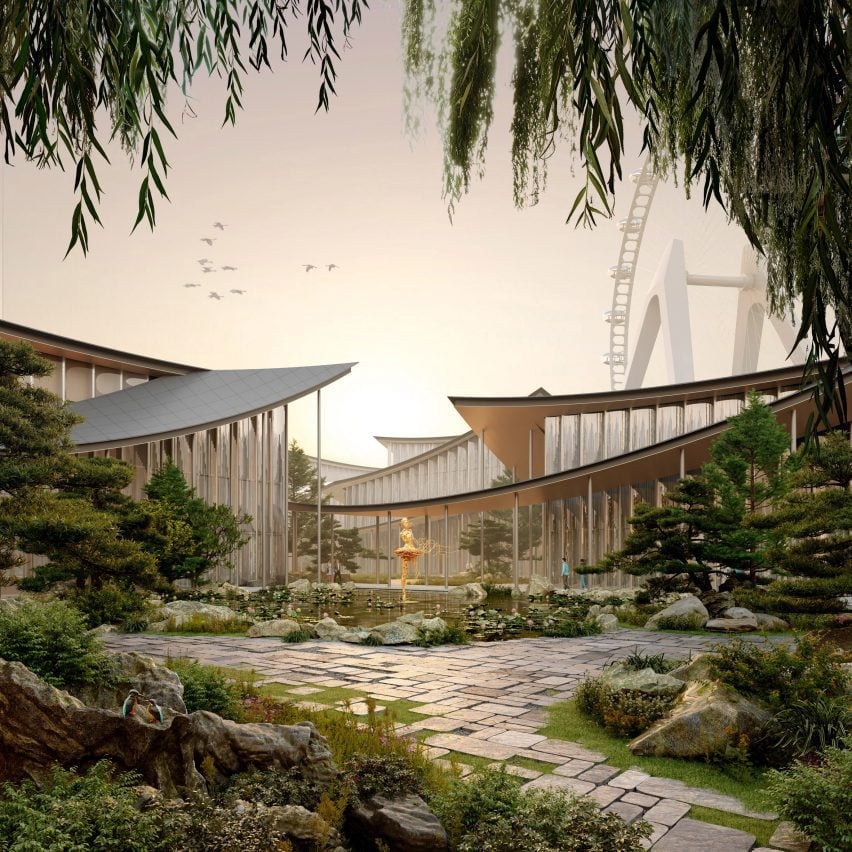 Garden gallery in China by BIG