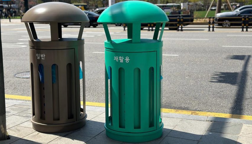 Two bins by SWNA for Seoul Metropolitan Government