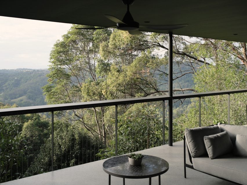 Decking overlooking rural Queensland