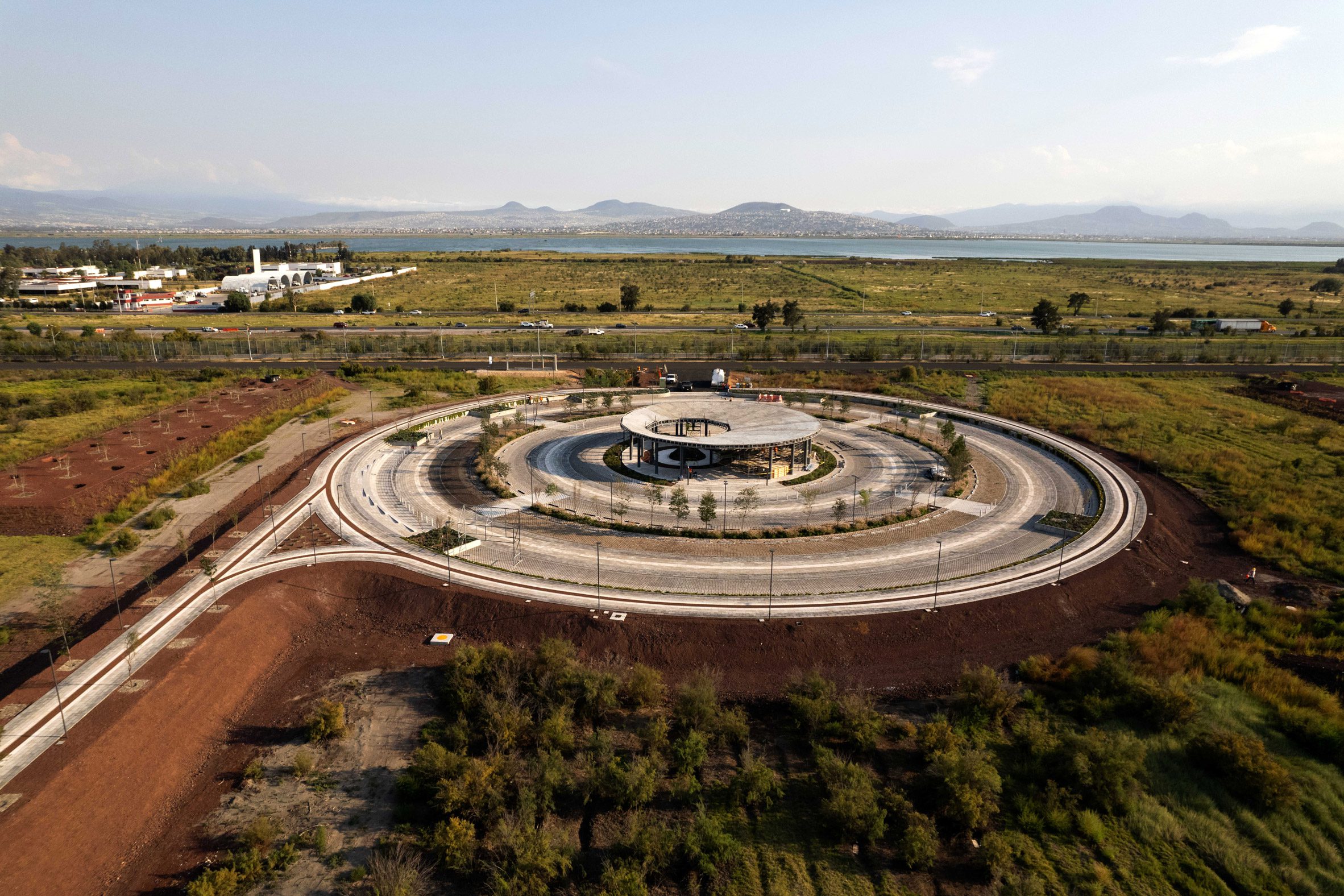 Eco park Texcoco pavilion