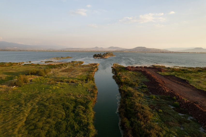 Eco park Texcoco landscape