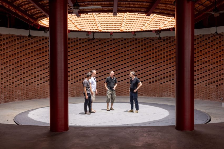 Interior of The Gong by Atelier Oï