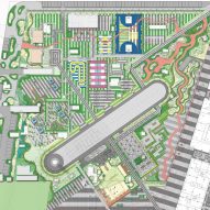 Plan of Tianjin 4A Sports Park in China by Ballistic Architecture Machine