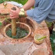 Andrés Jaque promotes carbon-free cooking with outdoor Transspecies Kitchen