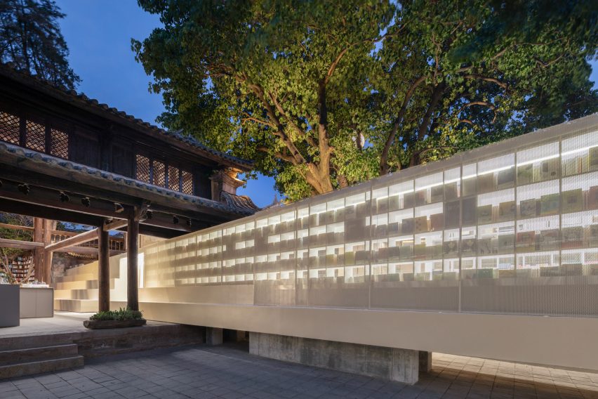 Bookstore in a historical academy in China