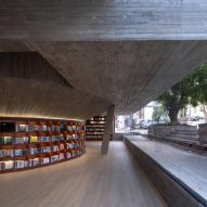 Weishan Chongzheng Academy Bookstore by Trace Architecture Office