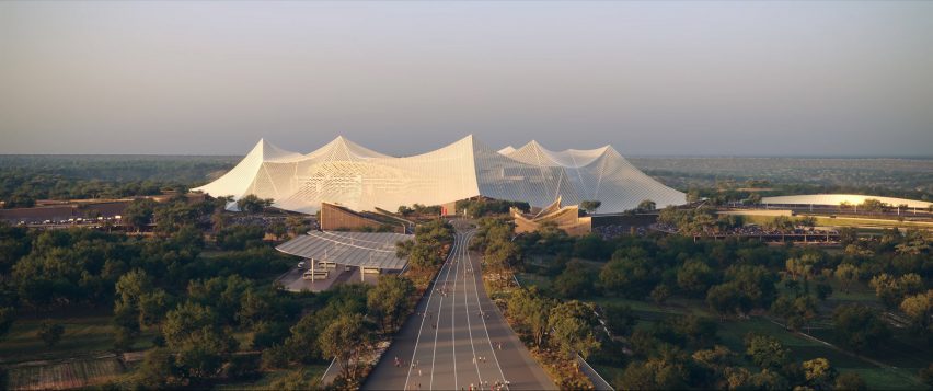 The world's largest football stadium – Grand Stade Hassan II