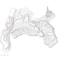 Site plan of Zubitegi Park in Spain by Bear Architects