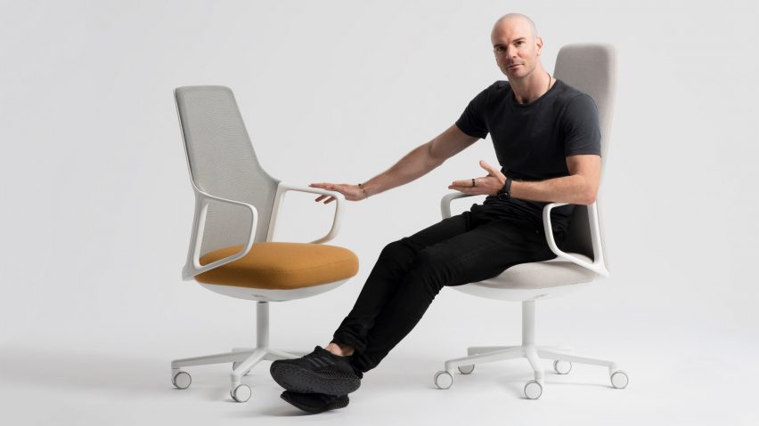 Photo of Benjamin Hubert and Andreu World chairs