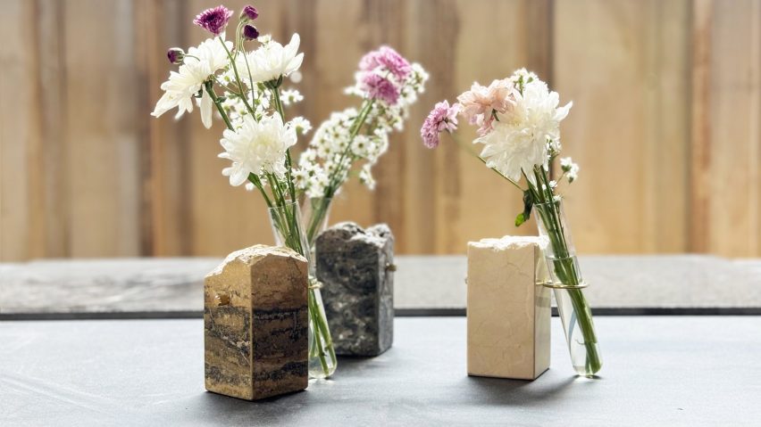 Photo of flowers in vases