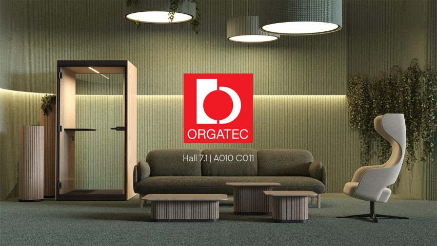 Graphic for Narbutas at Orgatec 2024