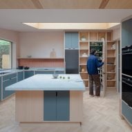 Pensaer revamps Allotment Cottage in London with timber-framed extension