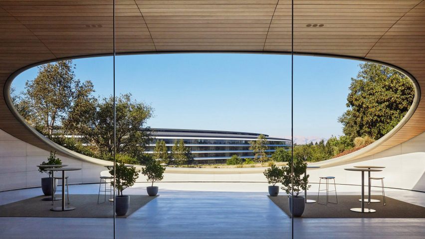 Apple Park Observatory building on California campus