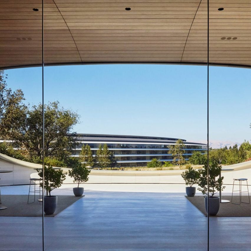 Apple Park Observatory building on California campus