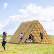 Woodstock pavilions showcase intersection of "digital and analog construction"