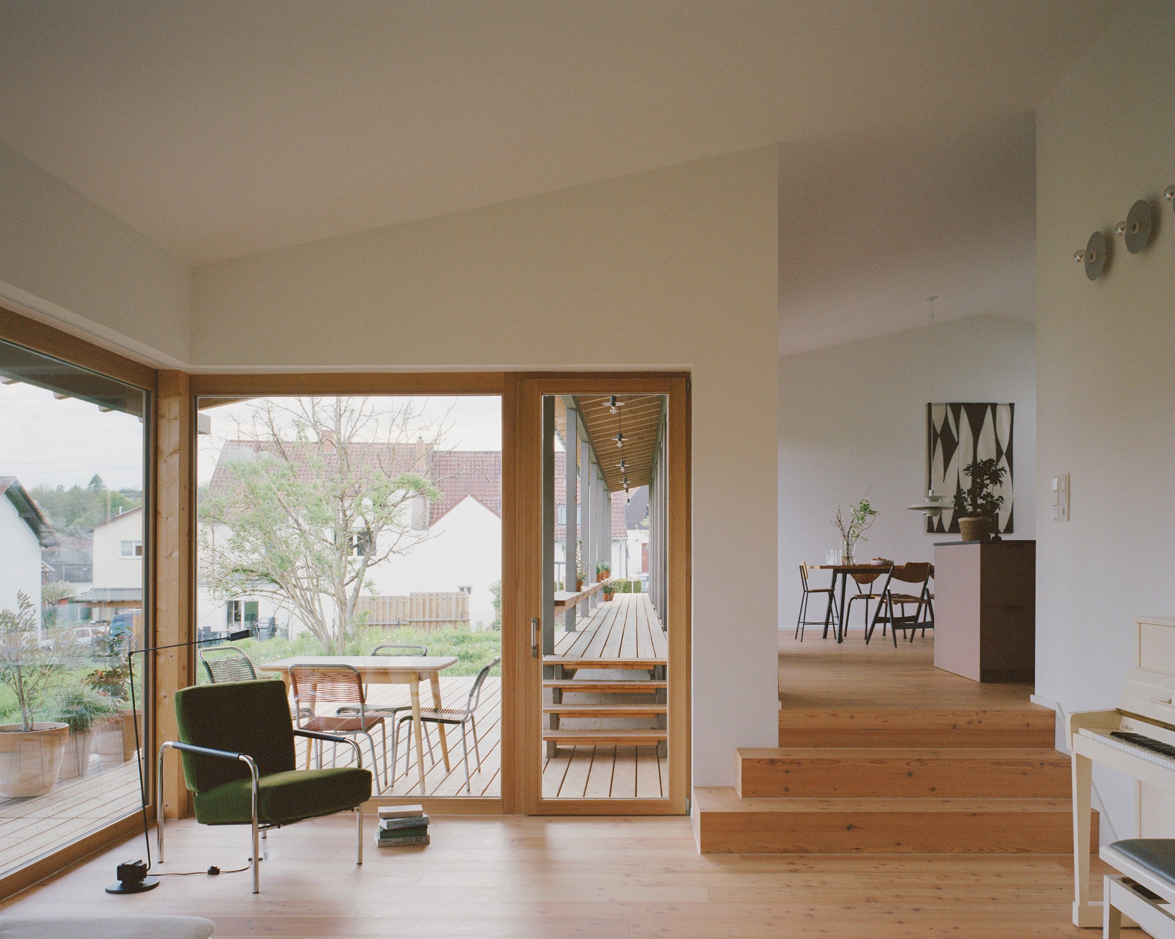 Interior of Bliesgau House by Roman Morschett