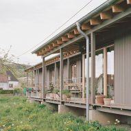 Bliesgau House in German orchard takes cues from agricultural architecture