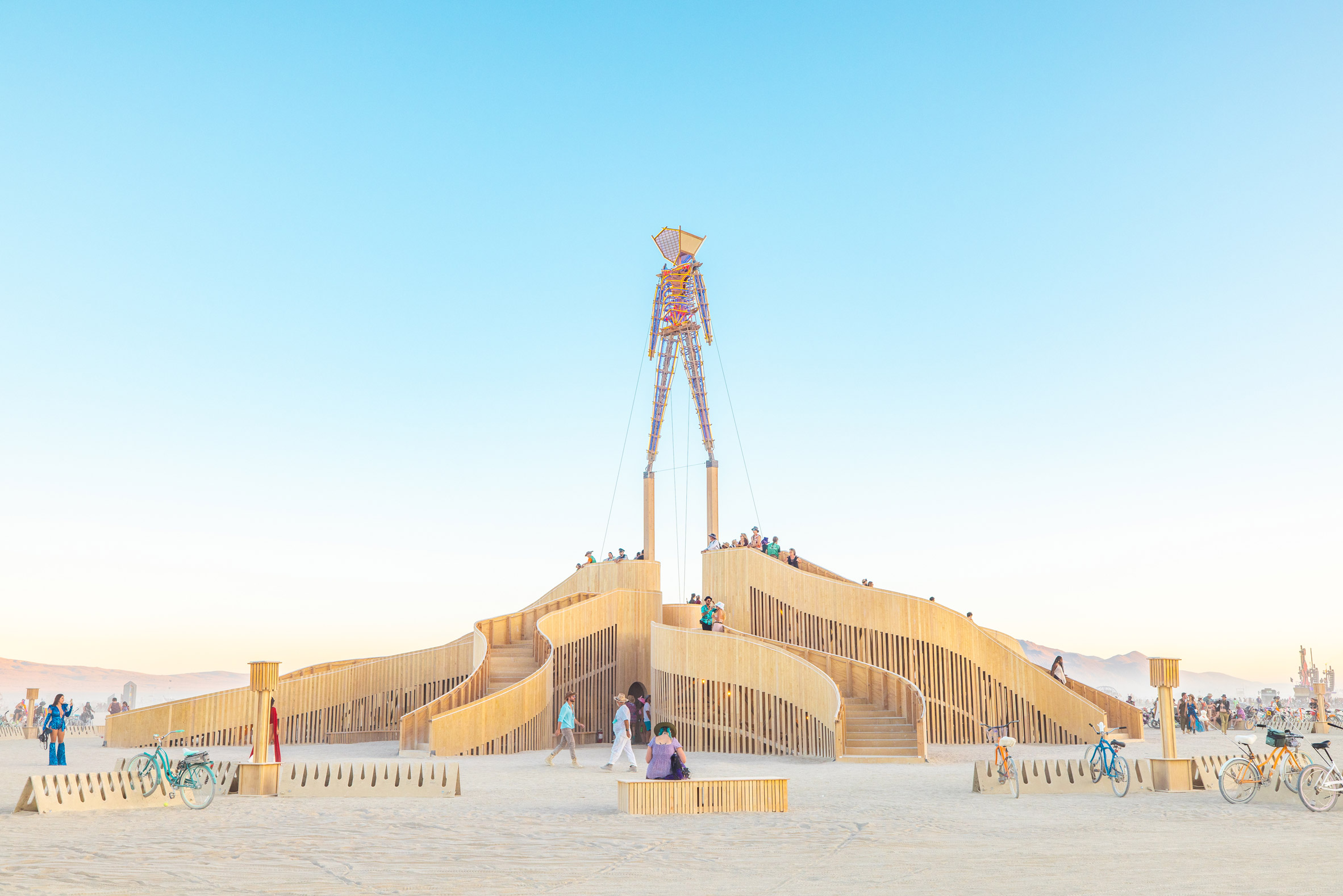 Burning Man effigy