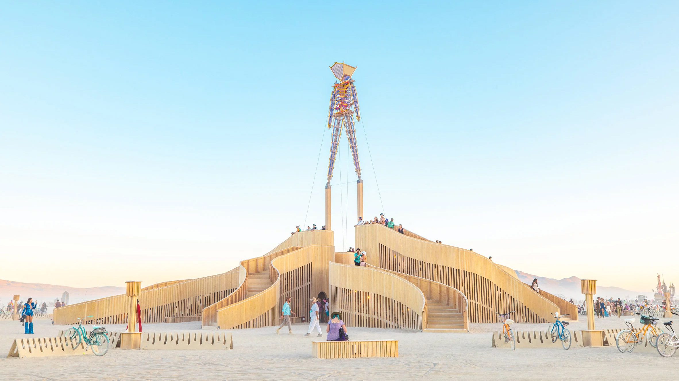 Burning Man installation