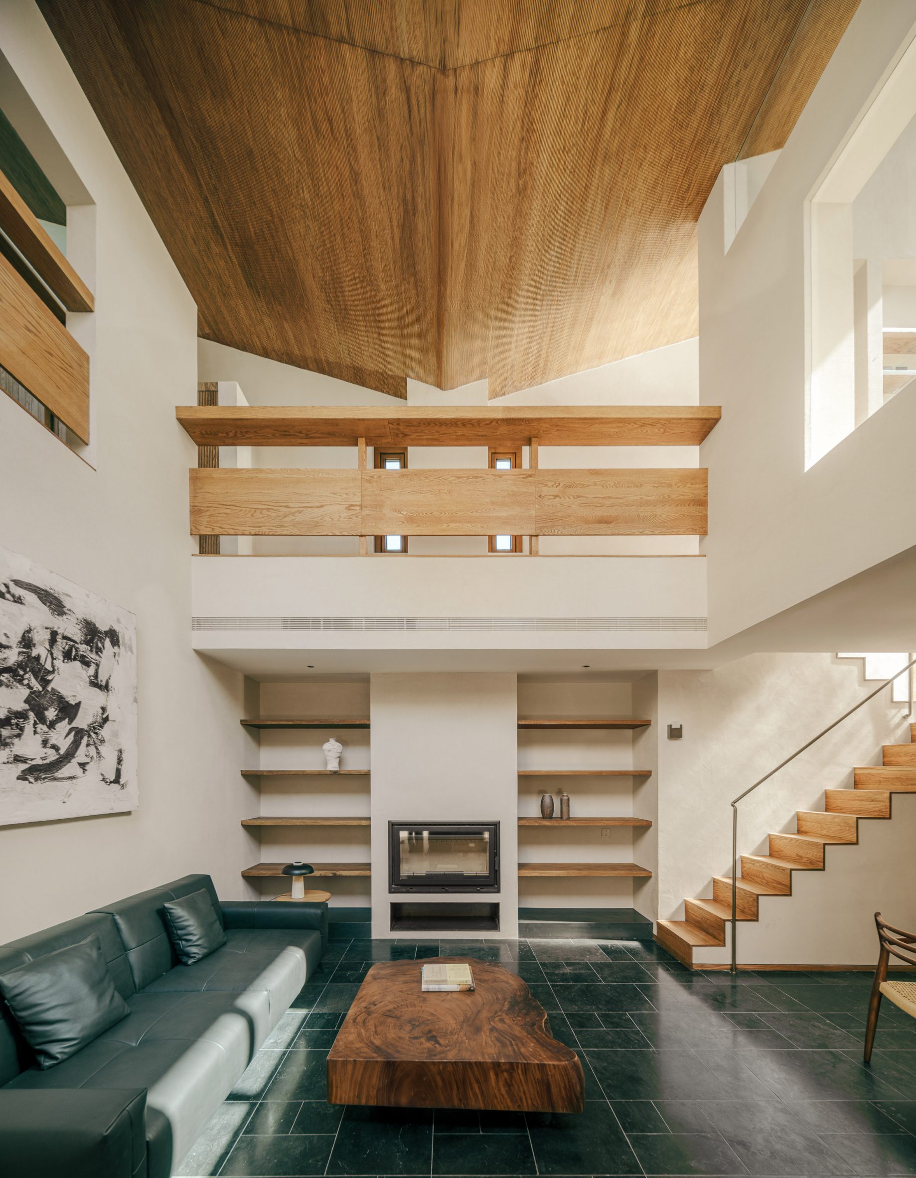 Living room within Mother's House in China