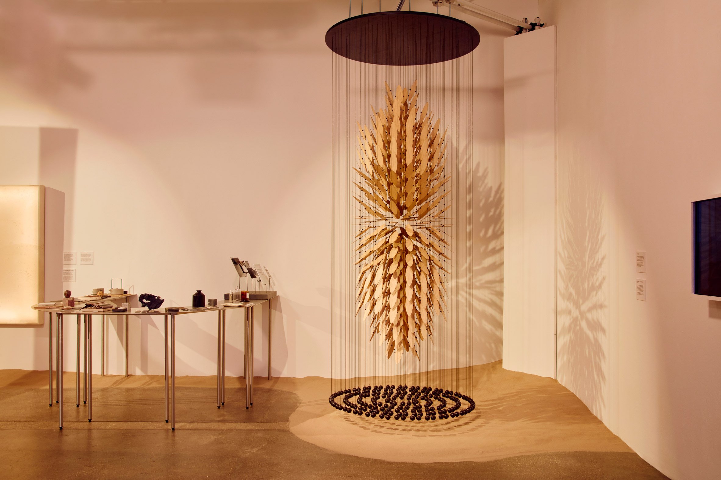 Giles Miller Studio's Awaken installation in the Design You Can Feel exhibition