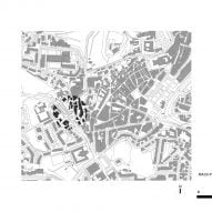 Plan of housing block by Bureau des Mésarchitecture