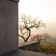 Scenic overview with some concrete wall