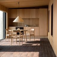 Eight home kitchens finished with tactile brick floors