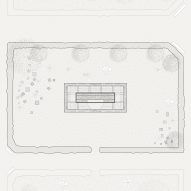 Site plan of Forum des Vestiges by Pratique and Fanum