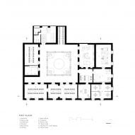 Upper floor plan